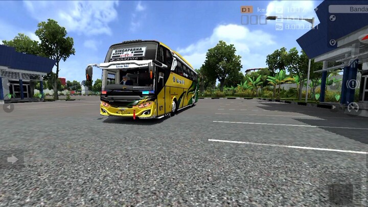 #bussimulatorindonesia #karuniabakti bawa penumpang