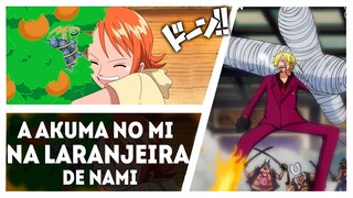 A ORIGEM MISTERIOSA DE NAMI E SUA AKUMA NO MI OFICIAL-A ARMA NÍVEL YONKO DE SANJI-ONE PIECE 1032