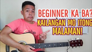 DAPAT malaman mo kung paano hanapin ang mga NOTA sa Gitara!(Beginners' Guitar Lesson)