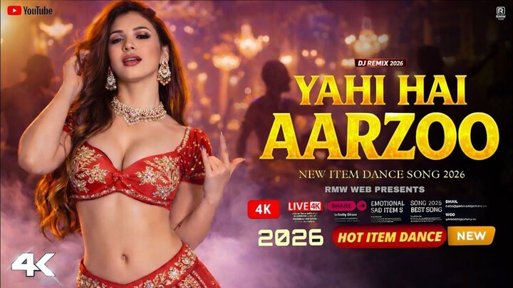 Yahi Hai AARZOO Old Hindi Remix Item Song 2026 Romantic Song Dance Remix