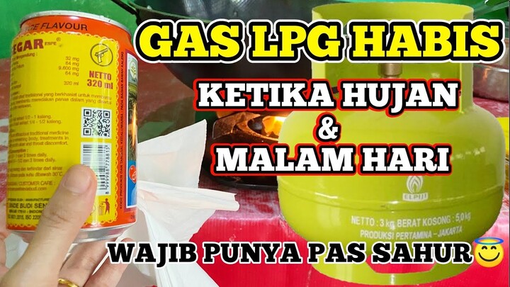 JANGAN PANIK! || Tips Mengatasi Kondisi Darurat Gas LPG anda tiba-tiba habis