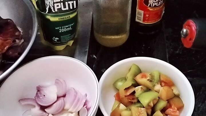ADOBONG PUSIT +LETTUCE COOKING W/ MUSIC & MUKBANG