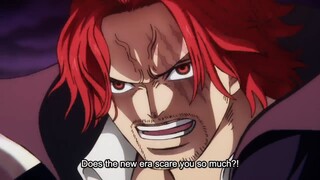 Shanks Conqueror's Haki terrifies admiral greenbul