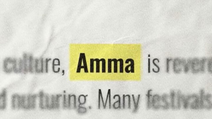 My first words and first love (Amma)🥺❤️