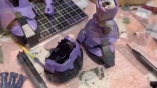 HG Da Mo made a precise modification to give it the feeling of RG