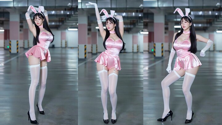 【Pink Rabbit Kembali】Upacara Kedewasaan Cover Dance ❤ Panjang Banget 3 Menit~ Apa Kaki Gue Terlalu T