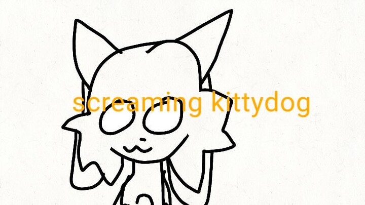 screaming kittydog