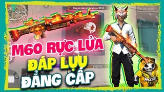 [Free Fire] Test Skin M60 Rực Lửa - Pha Đáp Lựu Đạn Cực Đẳng Cấp | Lưu Trung TV