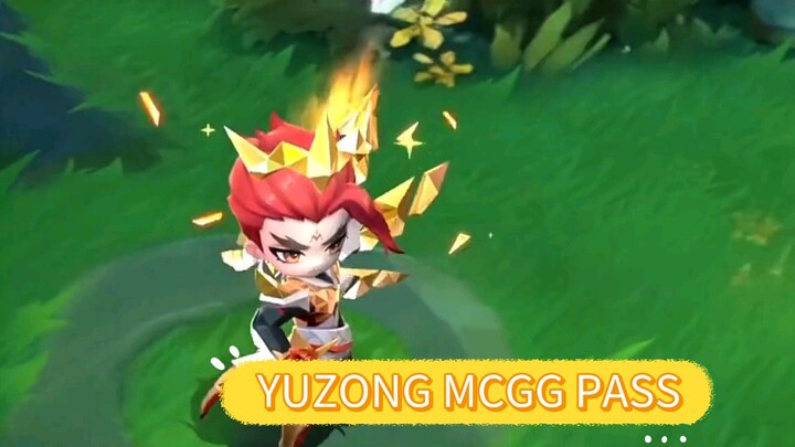 review skin yuzong MCGG prime, keren abiss😎😎