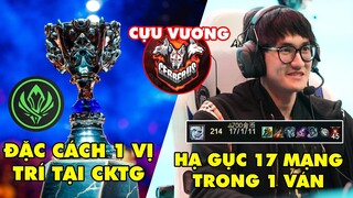 TIN GIẢI 425: VÔ ĐỊCH MSI ĐƯỢC MỘT VỊ TRÍ TẠI CKTG? | V5 LOẠI JDG | TS BIẾN CES THÀNH CỰU VƯƠNG