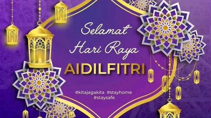 selamat hari raya Aidilfitri maaf zahir dan batin