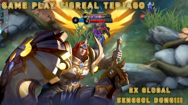 MANTAN TOP GLOBAL TIGREAL MEMBANTAI KROCO!!! || MOBILE LEGEND