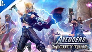 Marvels Avengers - War Table Deep Dive The Mighty Thor เกม PS5 & PS4