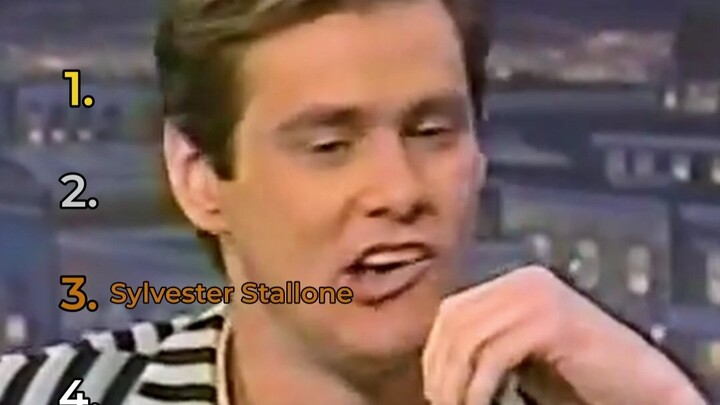 Jim Carrey còn từng bắt chước Sylvester Stallone