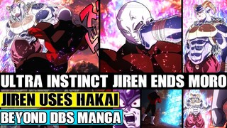 Beyond Dragon Ball Super: Ultra Instinct Jiren Vs Ultra Instinct Moro! Jiren Uses Hakai On Moro!