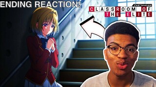 THIS IT!!🔥🔥Classroom Of The Elite Season 2 Ending REACTION!