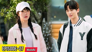 PART-27 || Lovely Runner💕 (हिन्दी में) New Korean Drama Explained in Hindi (2024) Love Triangle.