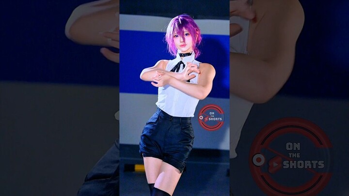 Reze Dance So Cute  Chainsaw Man Cosplay #shorts