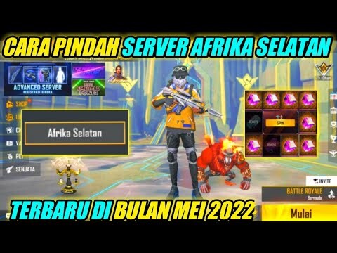CARA PINDAH/MASUK SERVER LUAR NEGERI FF AFRIKA SELATAN TERBARU 2022 100% WORK GANTI SERVER