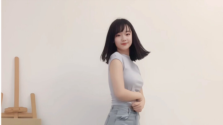 大冬天练舞练的一头汗…