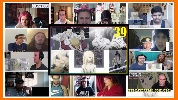 "GOING THROUGH BLIZZARD & OLD BODY?!" | Fullmetal Alchemist Brotherhood Episode 39 | REACTION MASHUP