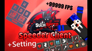 Client boost fps khủng nhất hit siêu ảo / minecraft / speeder client / khoizinf