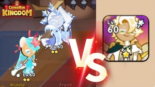 BUFFED Clotted Cream Cookie vs. 2 Legendary Cookies! 2v1 ⚔️