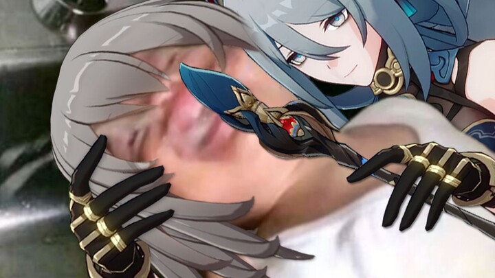 Quạ lạnh: Cây bút lông to của tôi hết mực rồi, liếm giúp tôi một cái đi.