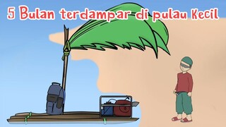 Terdampar di pulau kecil