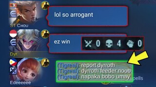 PRANK ARROGANT DYRROTH THEN FEED 4x TEAM AUTO TOXIC!😂