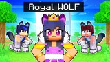 Playing as the ROYAL WOLF in Minecraft!