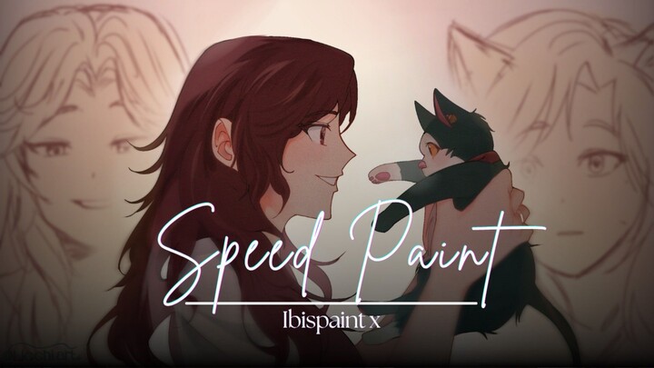 Aku Tersesat..dan Bertemu Dengan-mu [Speed Paint]