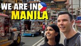 FIRST IMPRESSIONS of MANILA 🇵🇭 We were SHOCKED by THIS! First day in the Philippines