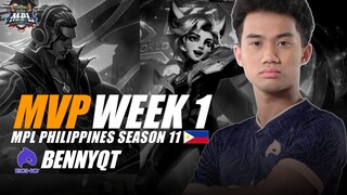 Echo Bennyqt MVP Week 1 MPL Philippines Season 11