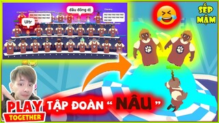 PLAY TOGETHER | THỬ CẦM ĐẦU TẬP ĐOÀN "MÀU NÂU" LÀM LOẠN "TRÒ CON VỊT" Vs "THÁP" :)) | Sếp Mậm