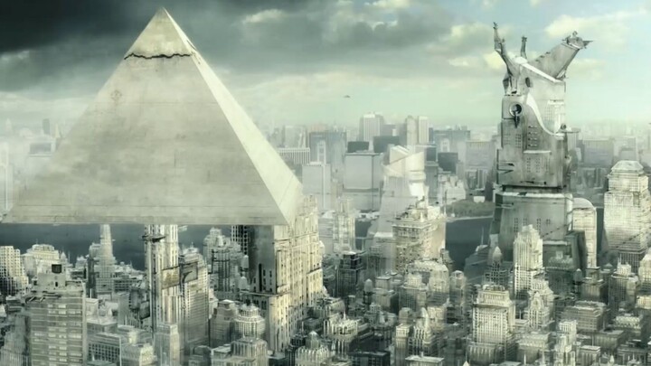 ในยุคแห่งอนาคต ปิรามิดยักษ์ปรากฏขึ้นเหนือท้องฟ้าเมือง ภายในกลับเต็มไปด้วยเหล่าเทพเจ้าจากเมื่อ 5,000 