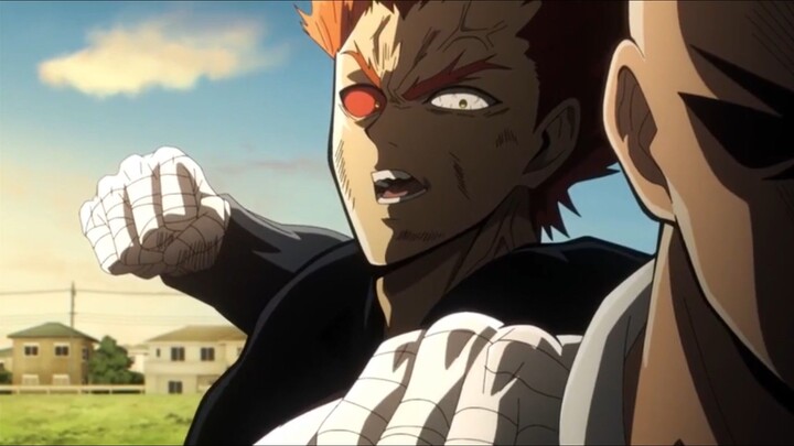 One Punch Man Season 3 Episode 1 Saitama VS Garou