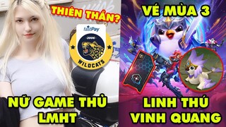 Update LMHT: Xuất hiện nữ game thủ LOL xinh tựa thiên thần – Vé ĐTCL mùa 3 và phần thưởng mùa 2