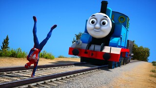 Spider-Man vs Thomas The Train