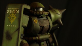 [Not Reviewed 05] Brave Heart (Battle Damaged MS06J Land Combat Zaku II Production)