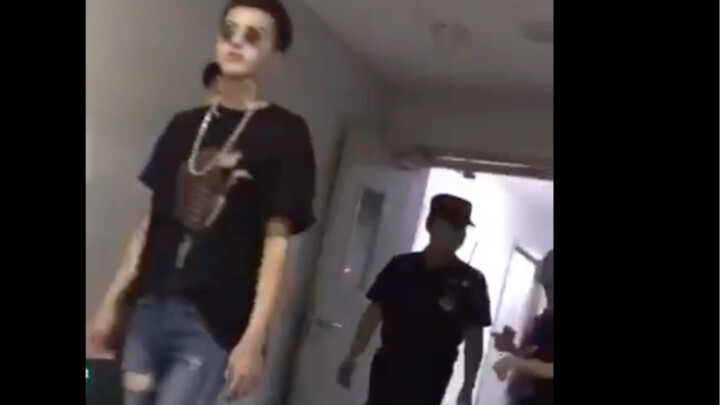 The whole process of Wu Yifan from being arrested at the party to being detained in the detention ce