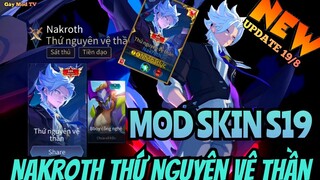 Hướng Dẫn Mod Skin Nakroth Thứ Nguyên Vệ Thần Mới Nhất Liên Quân Mùa 19