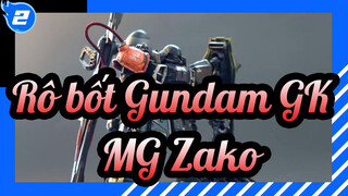 [Rô bốt Gundam GK] Rô bốt Gundam MG Zako/ Cảnh cũ / Vẽ tranh toàn bộ / Lunamaria_A2