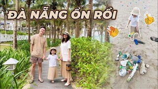 ĐÀ NẴNG ĐÃ ỔN ĐỊNH TRỞ LẠI , SINH NHẬT BẤT NGỜ Ở BIỂN CHO MẸ HEO