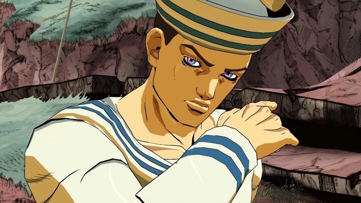 ปฏิกิริยาของโจสุเกะเมื่อพบกับภาค 1 ถึง 8 ของ JOJO!