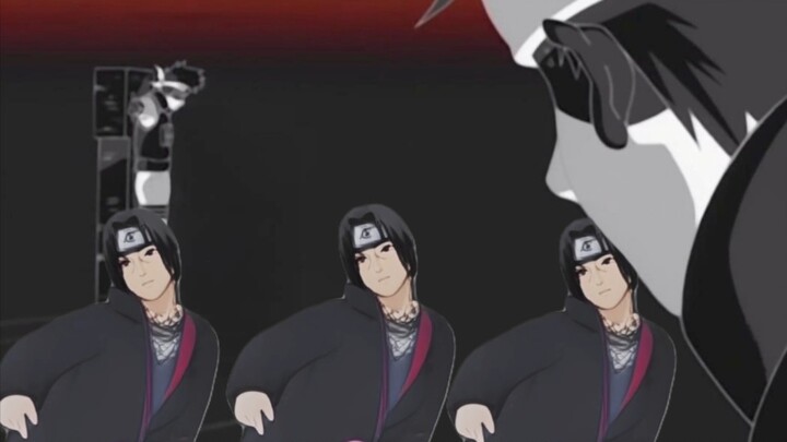 Itachi: "Menggunakan Sharingan sejauh ini"