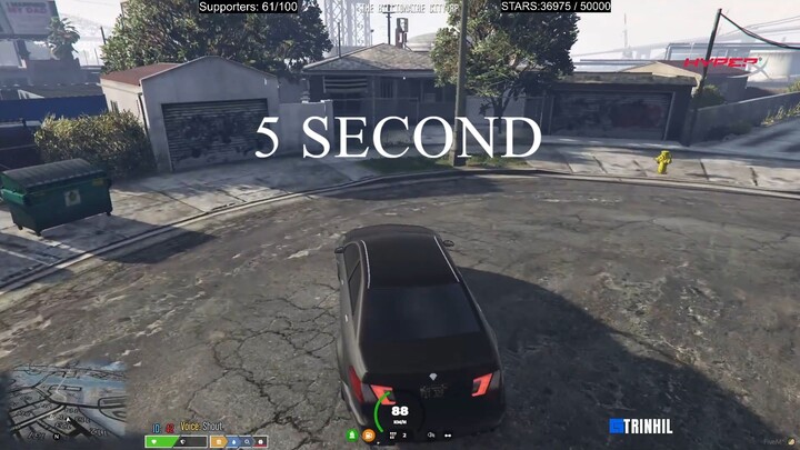 5 Seconds Carchase | GTA 5 Carchase