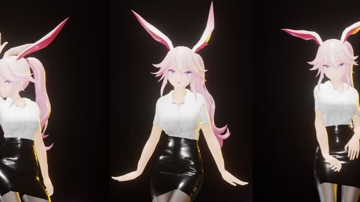 Một nhân viên công ty bình thường, cô Sakura ngày nào cũng đi làm muộn [Honkai Impact 3MMD\Yae Sakur