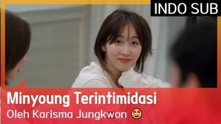 Minyoung Terintimidasi Oleh Karisma Jungkwon 🤩 #EXchange 🇮🇩INDOSUB🇮🇩