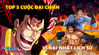 Top 5 cuộc đại chiến vĩ đại nhất lịch sử One Piece (tính đến hiện tại)